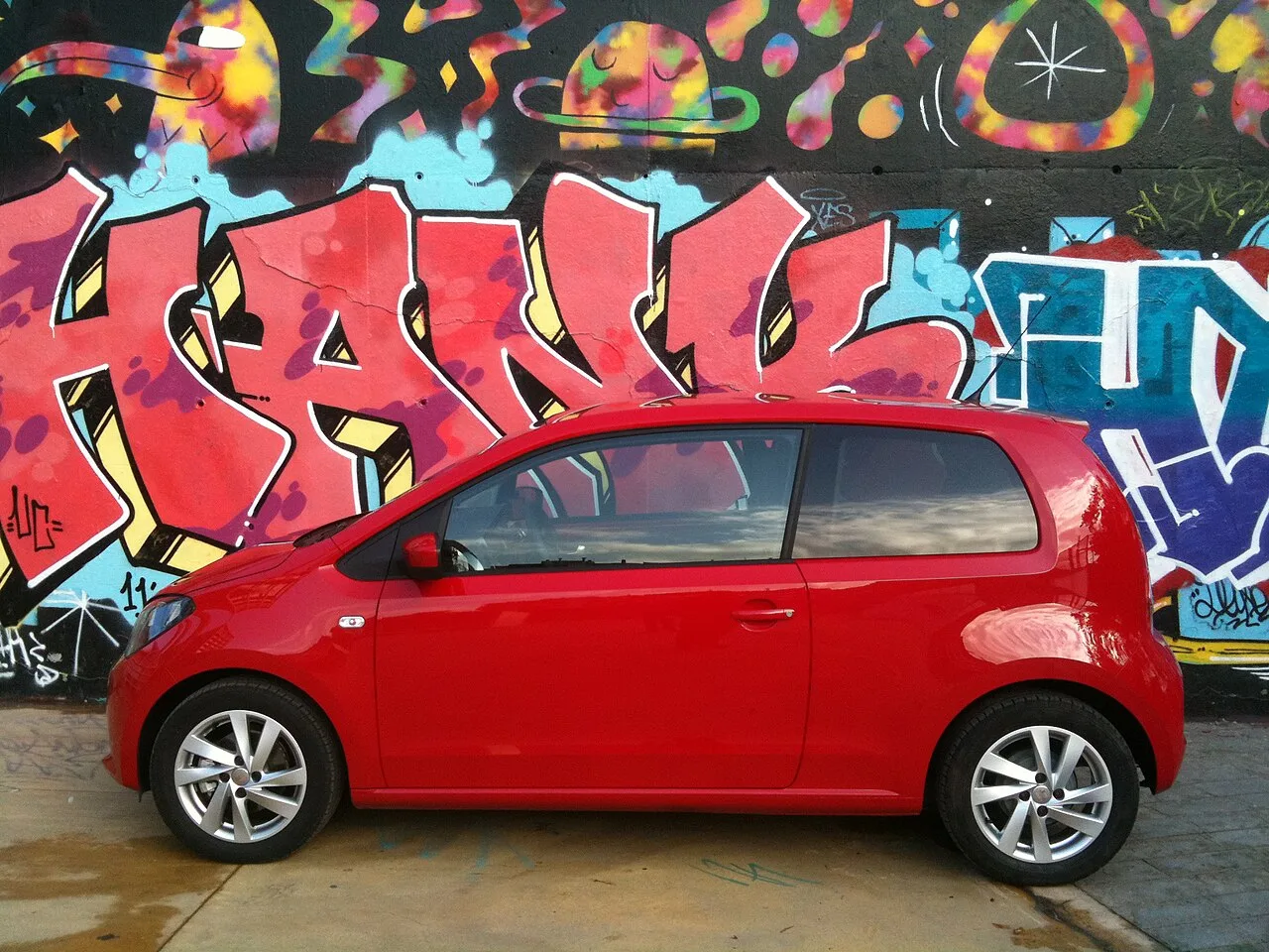 SEAT Mii, side