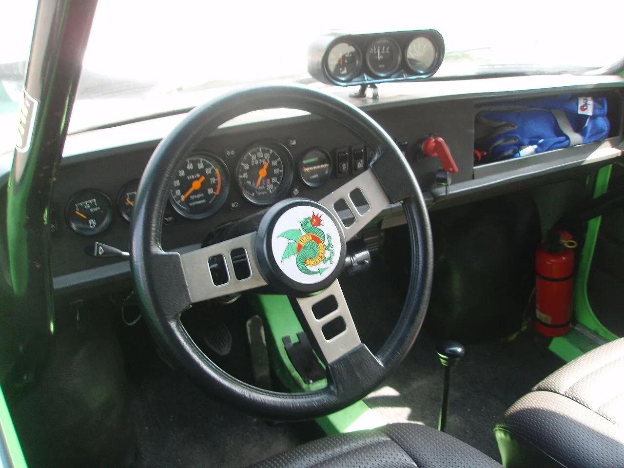 Simca 1000 Rallye / Rallye 1 / 2 / 3, interior