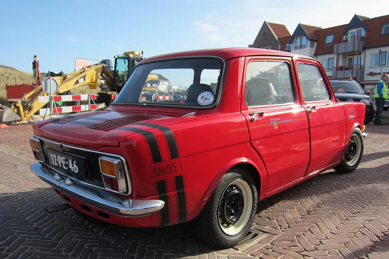 Simca 1000 Rallye / Rallye 1 / 2 / 3, rear
