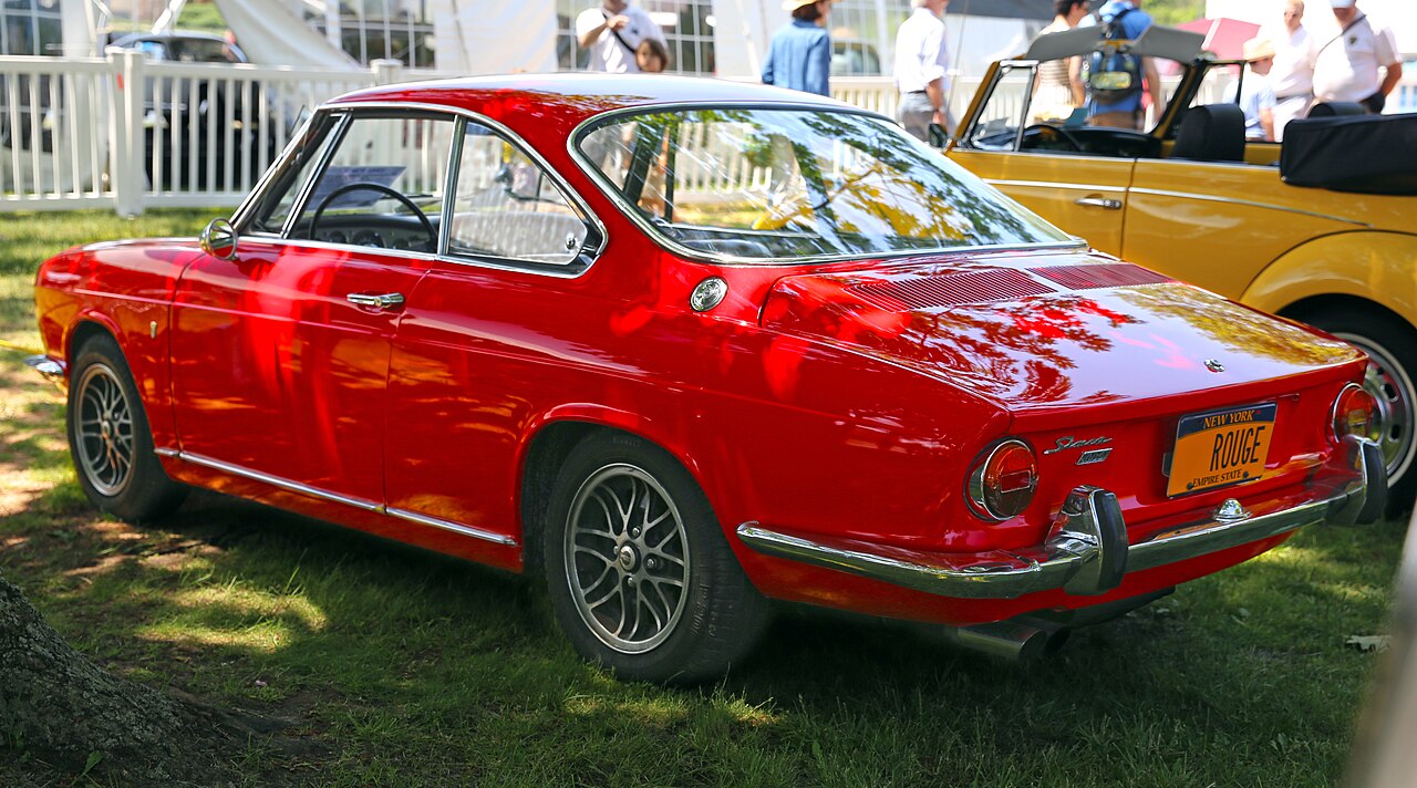 Simca 1000, rear