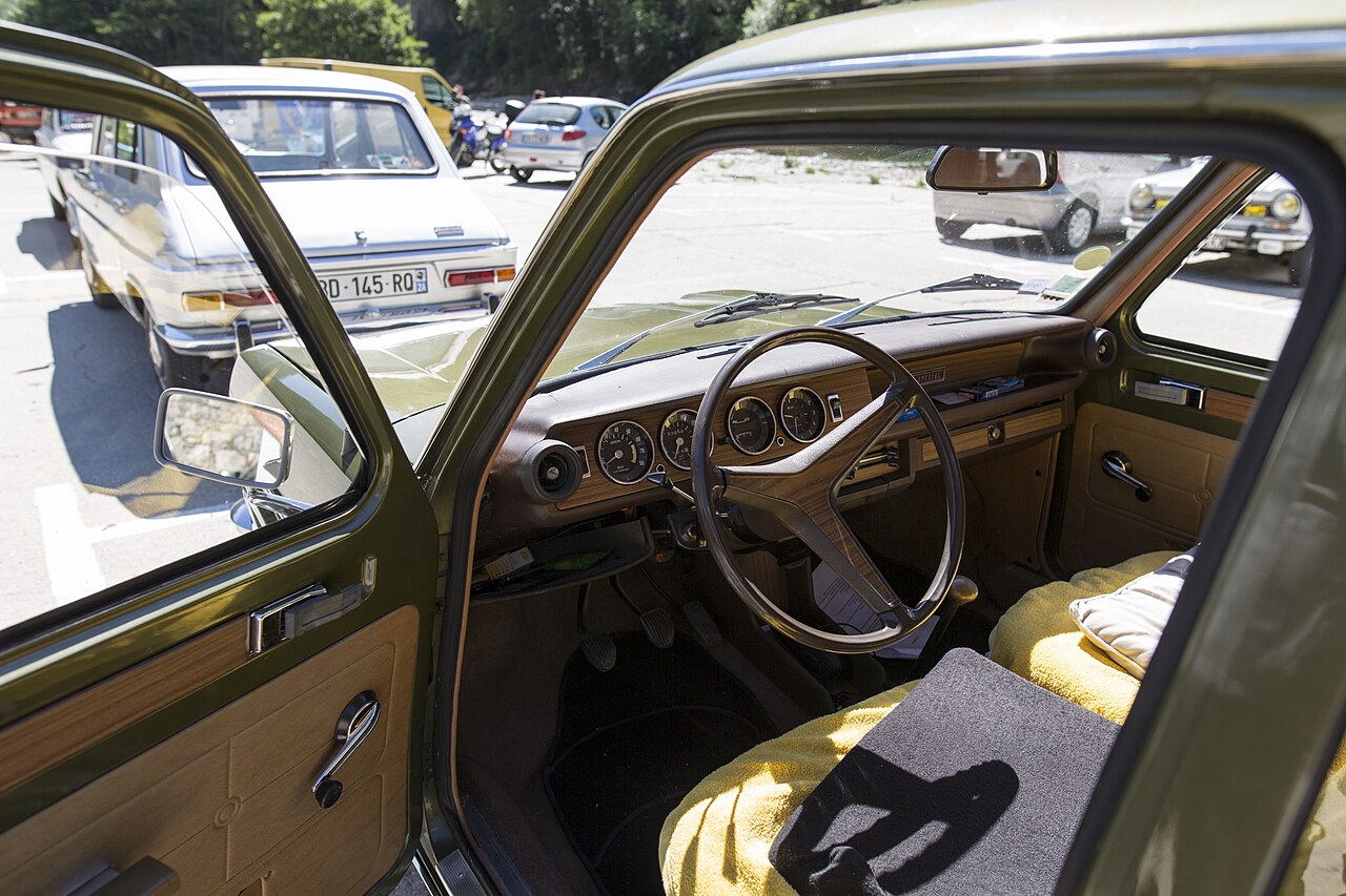 Simca 1100, interior