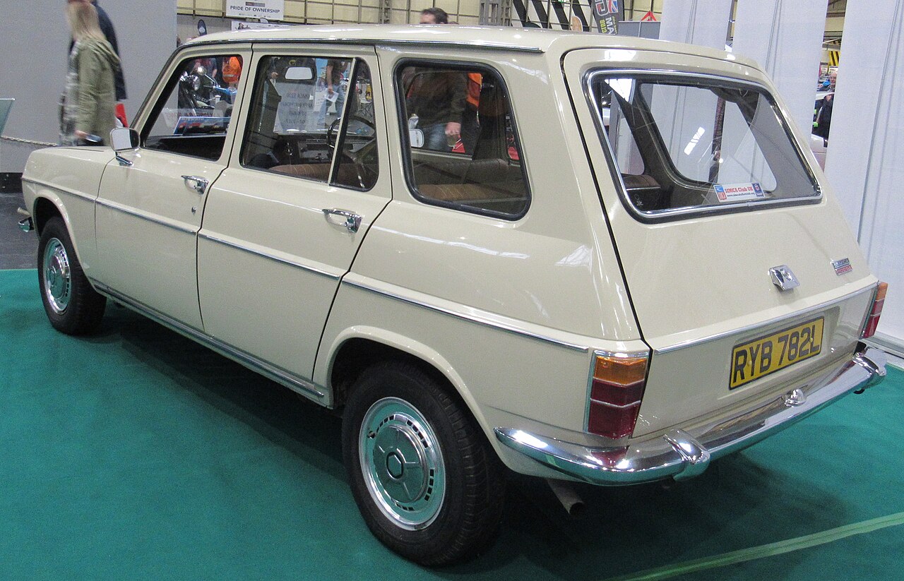 Simca 1100, rear