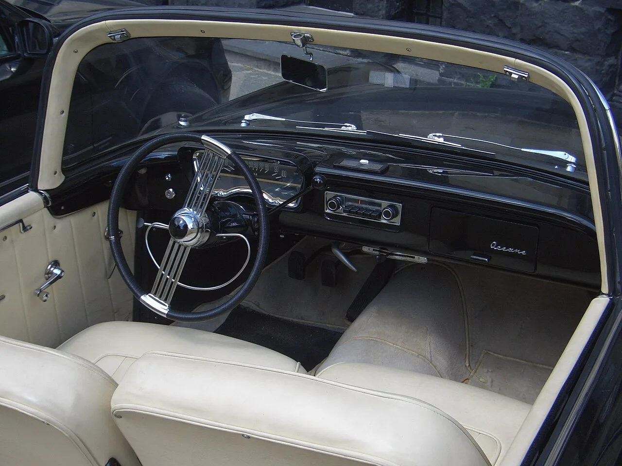 Simca Aronde P60, interior