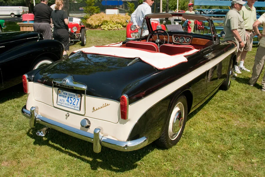 Singer Gazelle I & II, rear