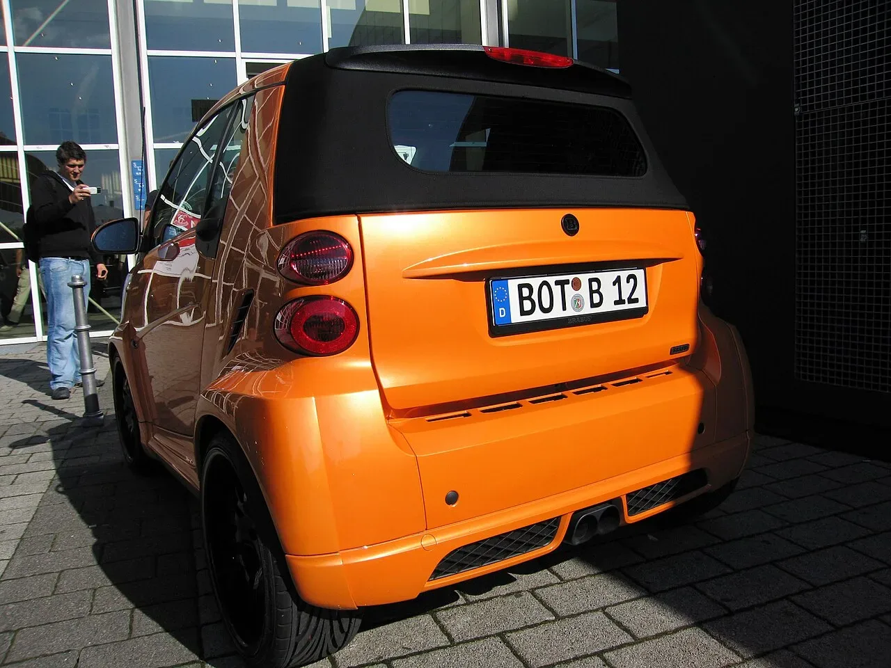 smart fortwo, rear