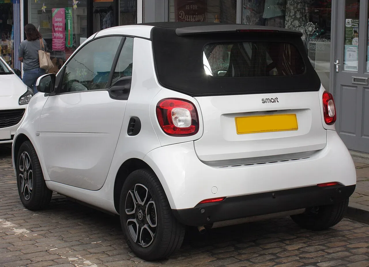 smart fortwo, rear