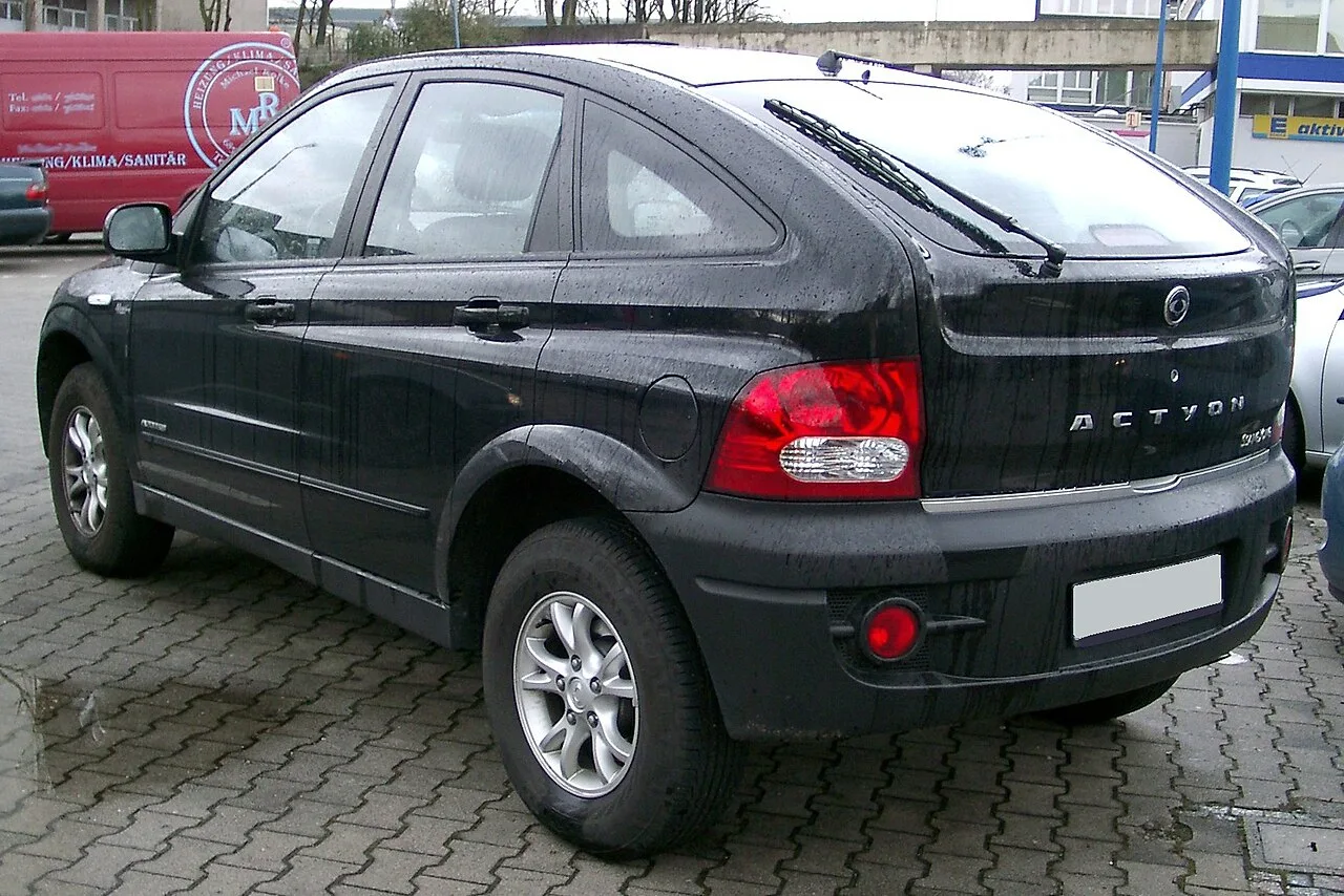 SsangYong Actyon, rear
