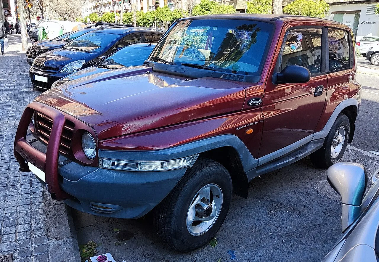 SsangYong Korando second generation, side