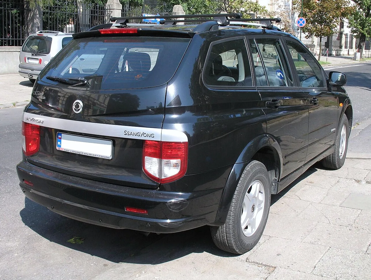 SsangYong Kyron, rear