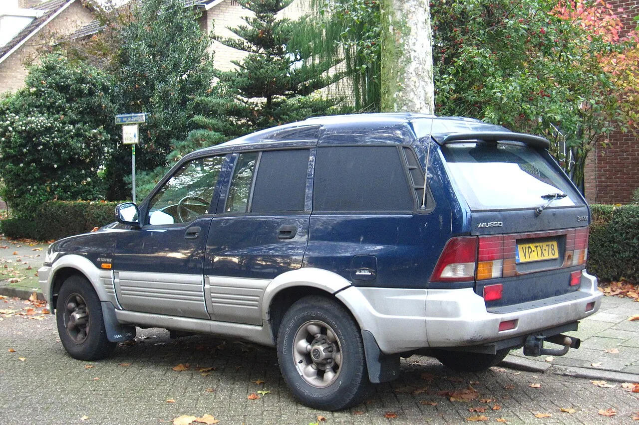 SsangYong Musso SUV, rear
