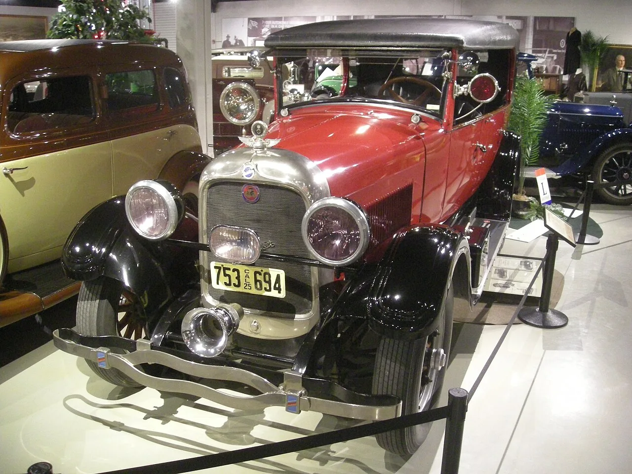 Studebaker Big Six, rear