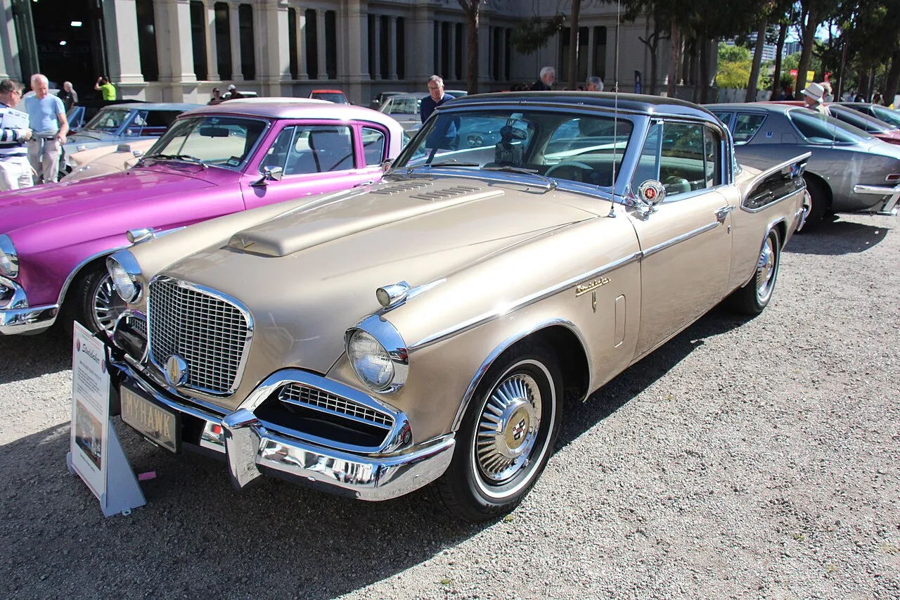 Studebaker Golden Hawk, side