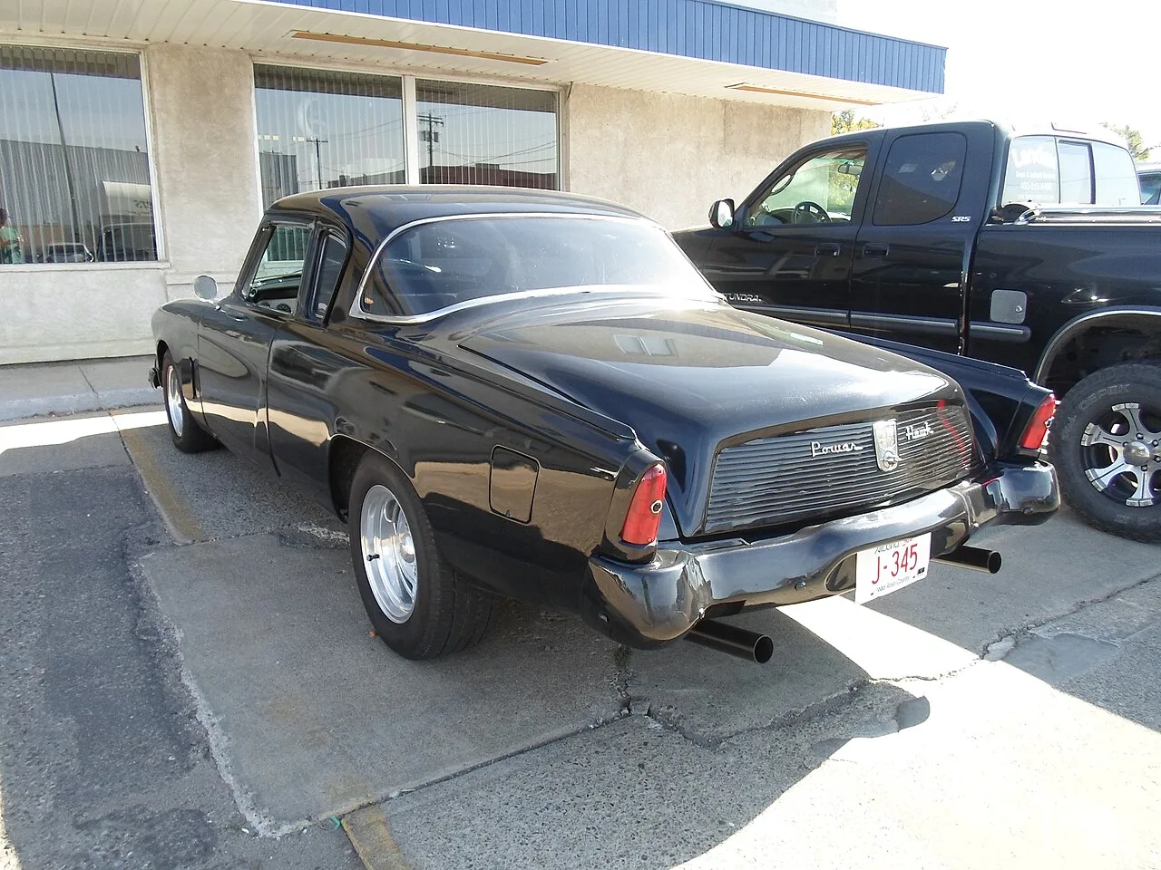 Studebaker Power Hawk, rear