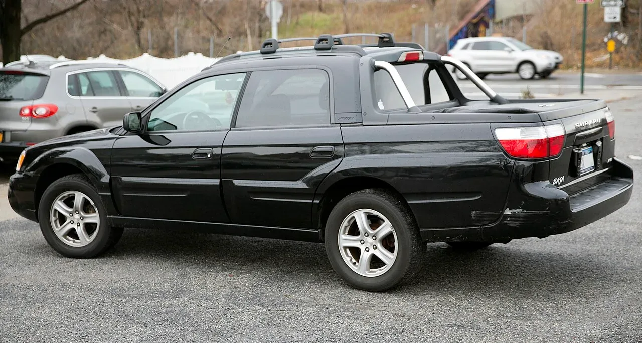 Subaru Baja, rear