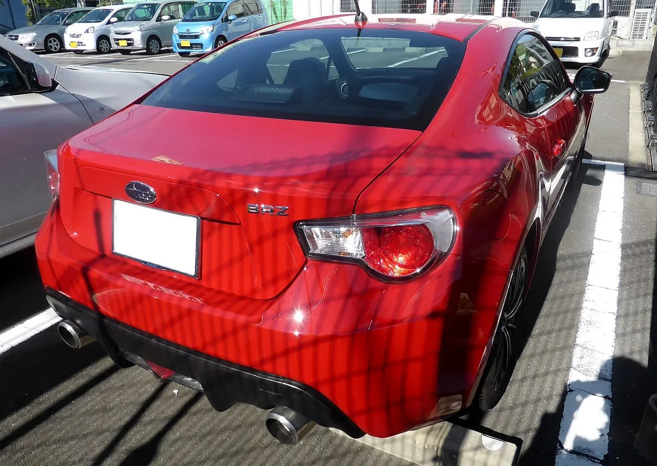 Subaru BRZ, rear
