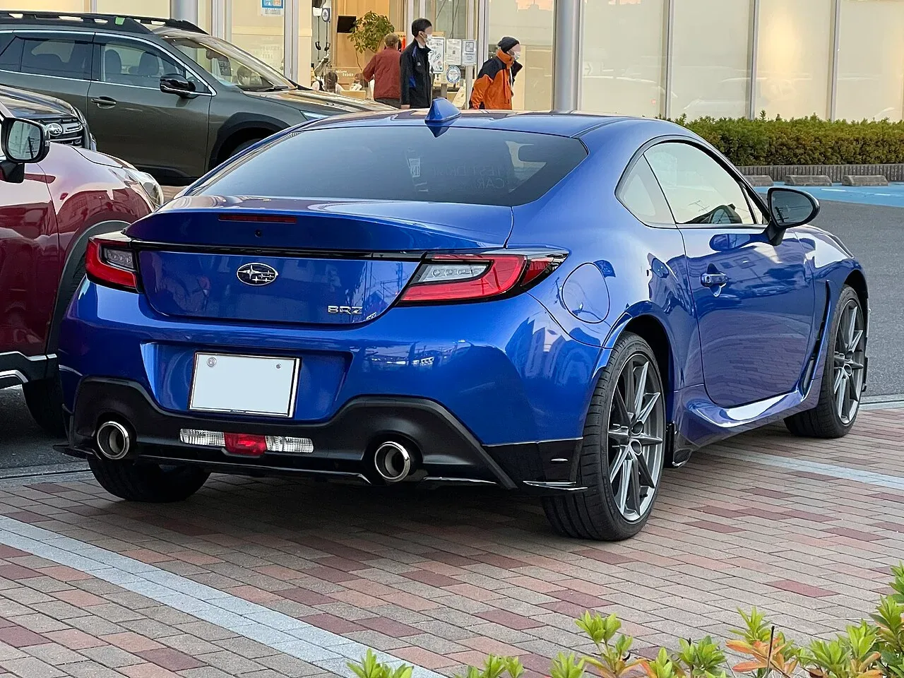 Subaru BRZ, rear