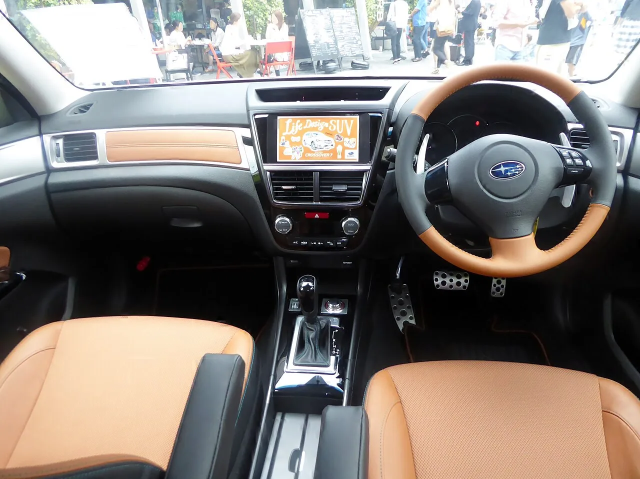Subaru Exiga YA, interior