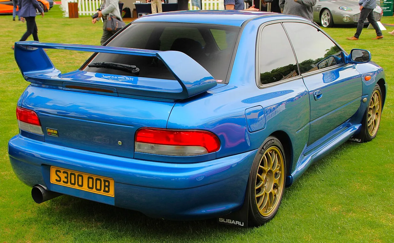 Subaru Impreza WRX / WRX STI GC8, rear