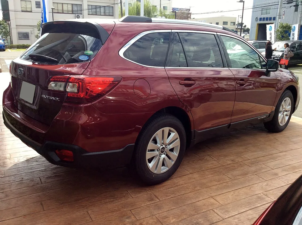 Subaru Legacy/Outback, rear