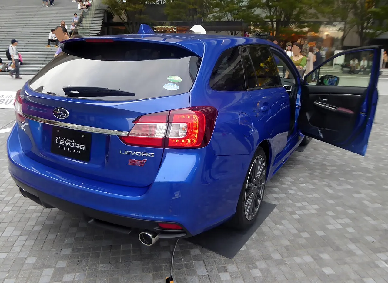 Subaru Levorg, rear