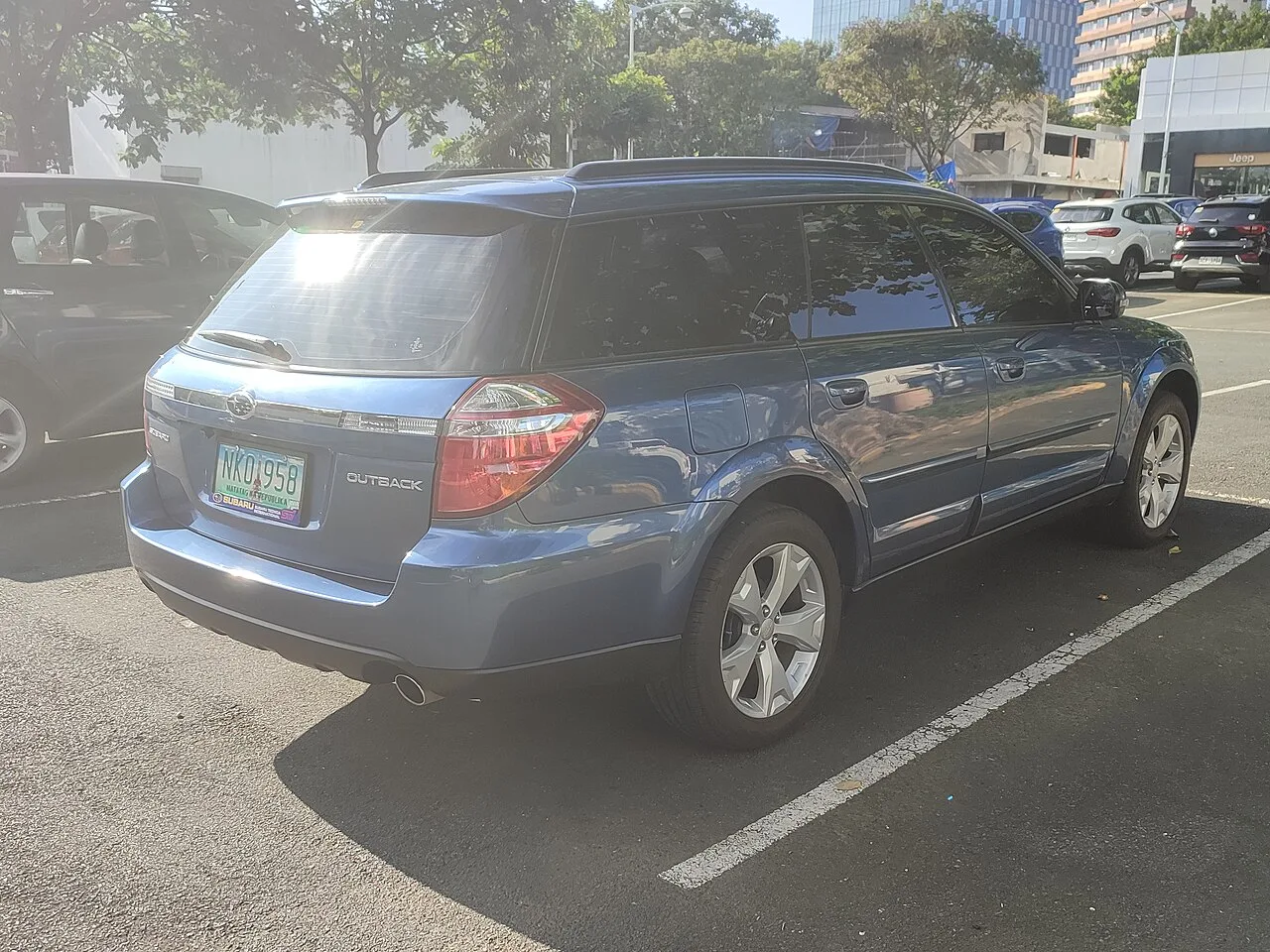 Subaru Outback BD/BG/BK first generation, side