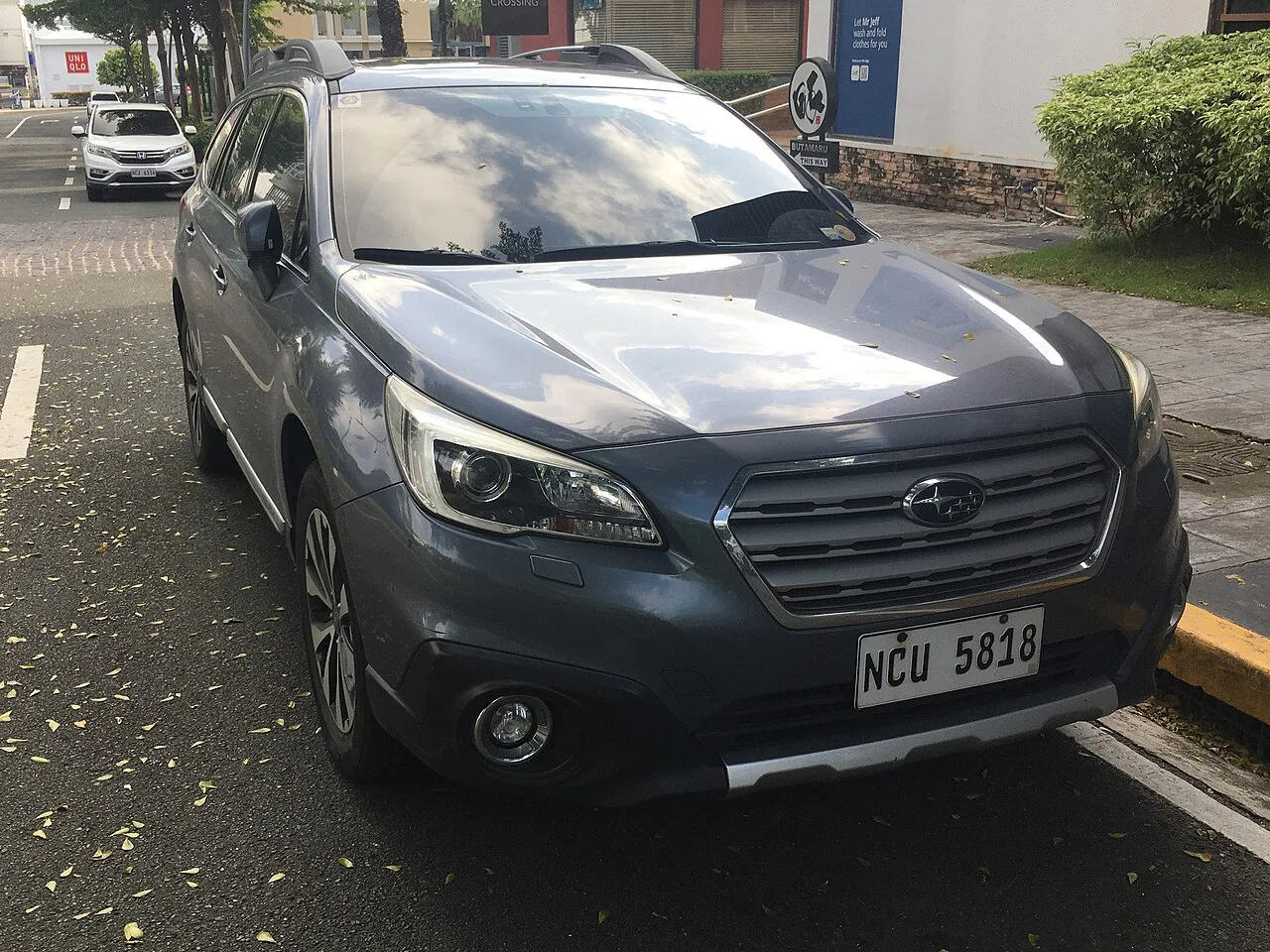 Subaru Outback BS fifth generation, rear