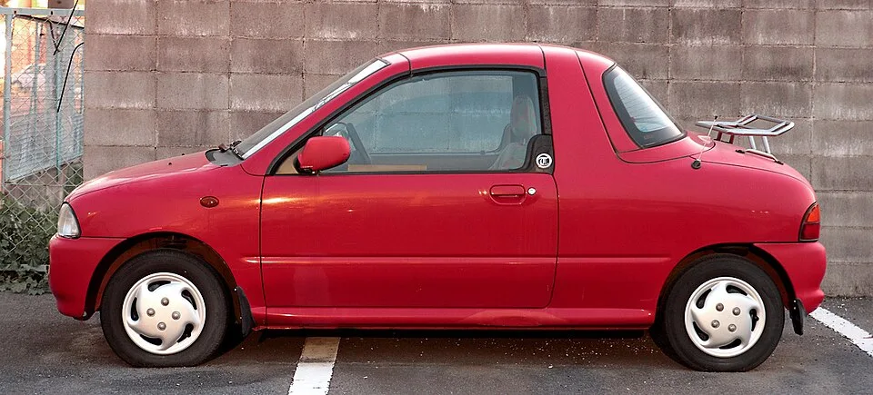 Subaru Vivio, side