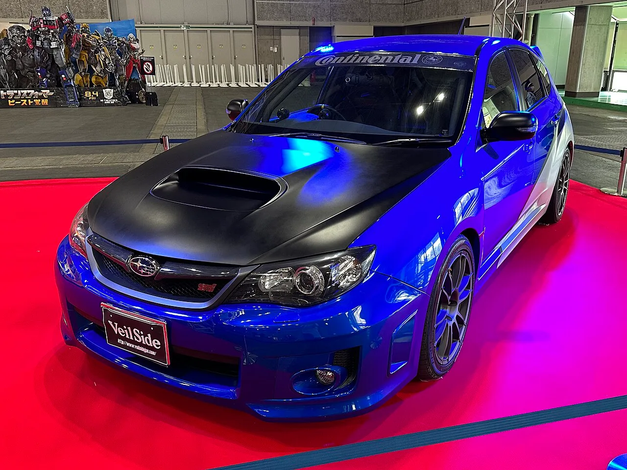 Subaru WRX STI, side