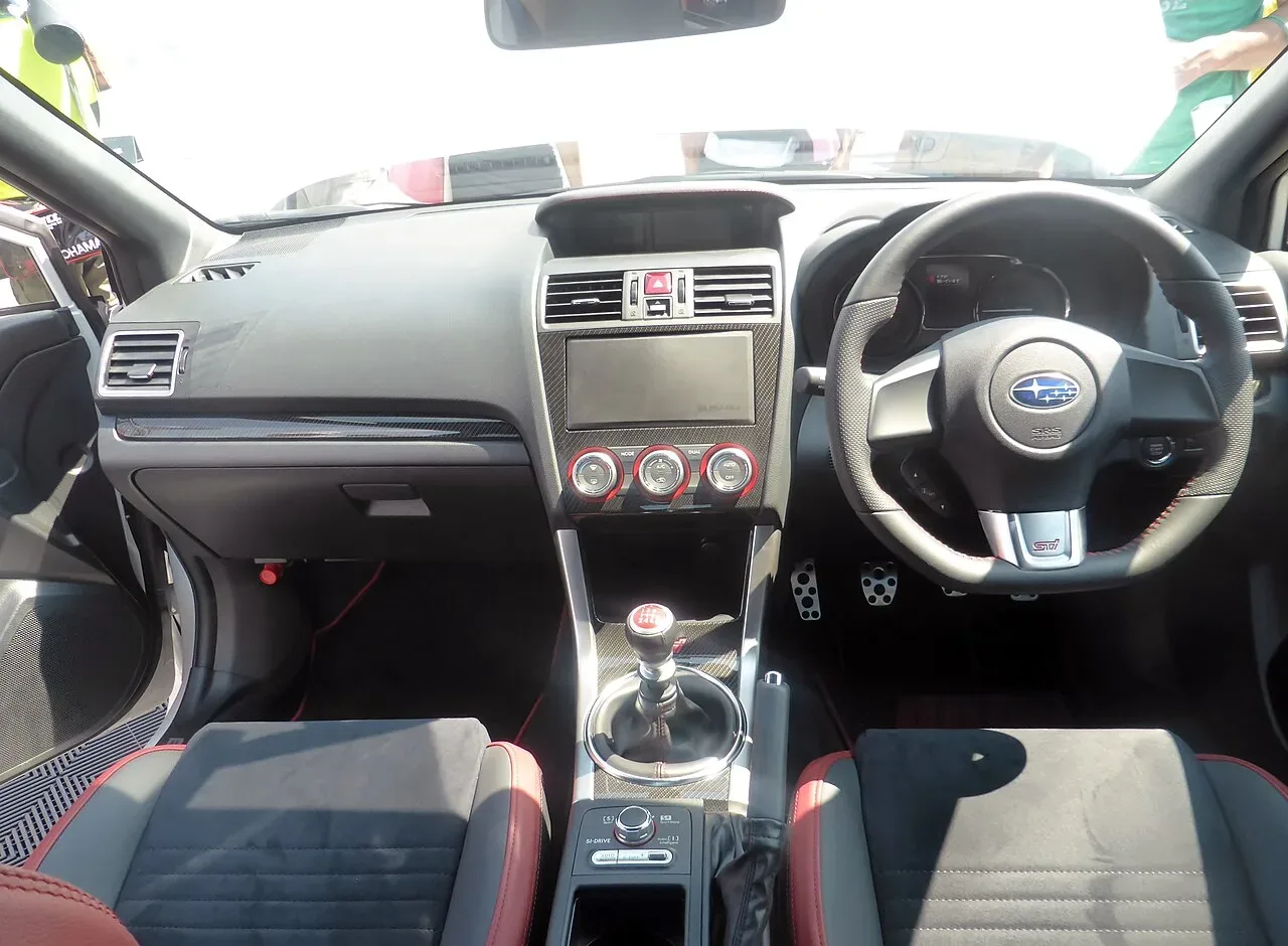 Subaru WRX STI Type RA, interior
