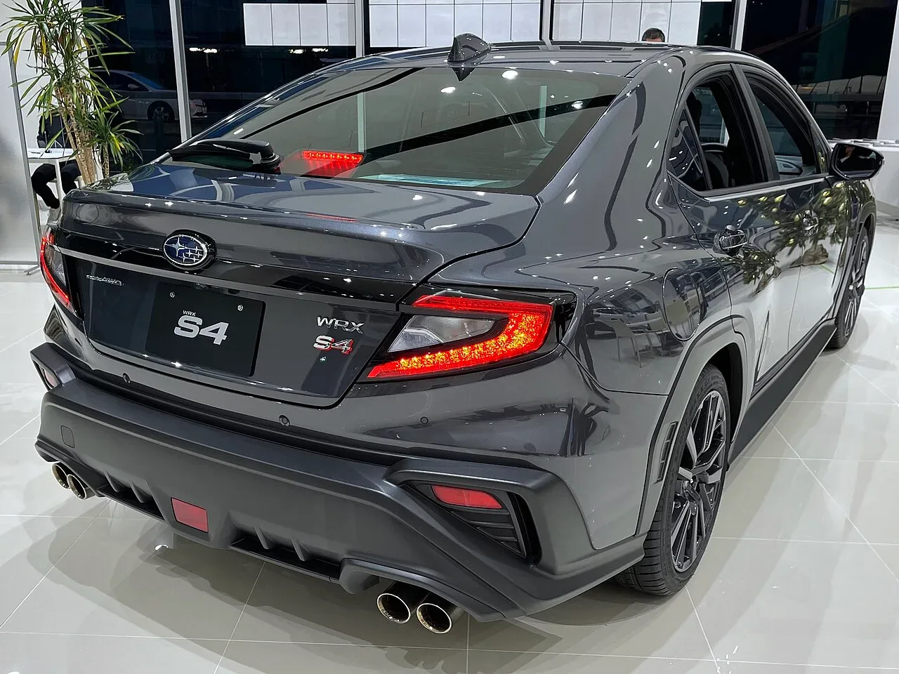 Subaru WRX, rear