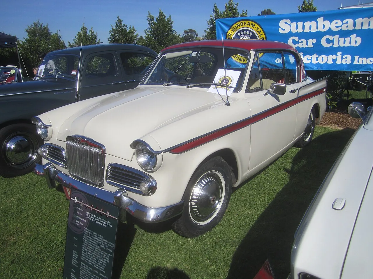 Sunbeam Rapier Series I, side