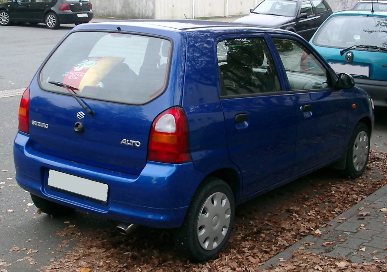 Suzuki Alto CL / CM / CN / CP, rear