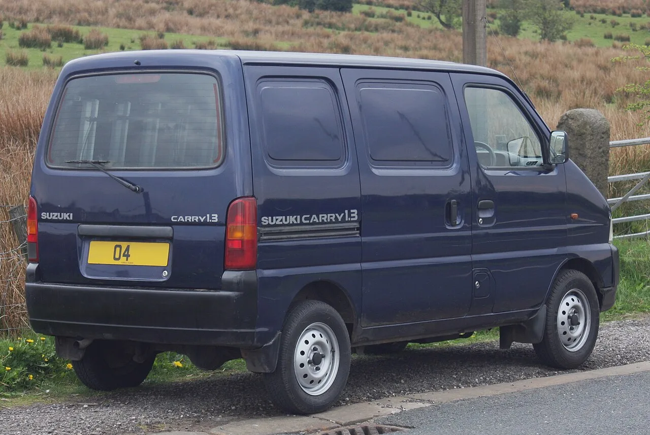 Suzuki Carry DA52 / DB52 / DA62 / DA63 / DA65, rear