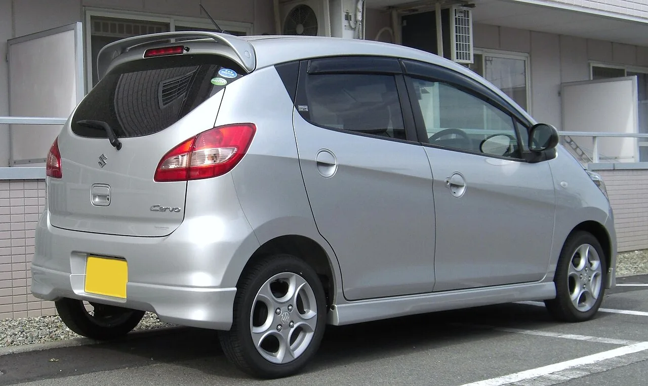 Suzuki Cervo SC100 "Whizzkid" export, rear