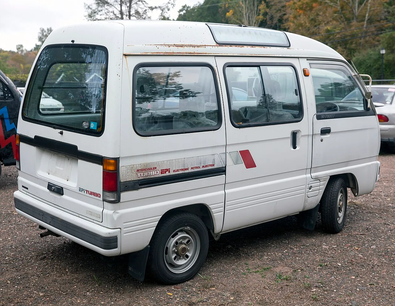 Suzuki Every second generation DA71V / DA41V / DA51V, rear
