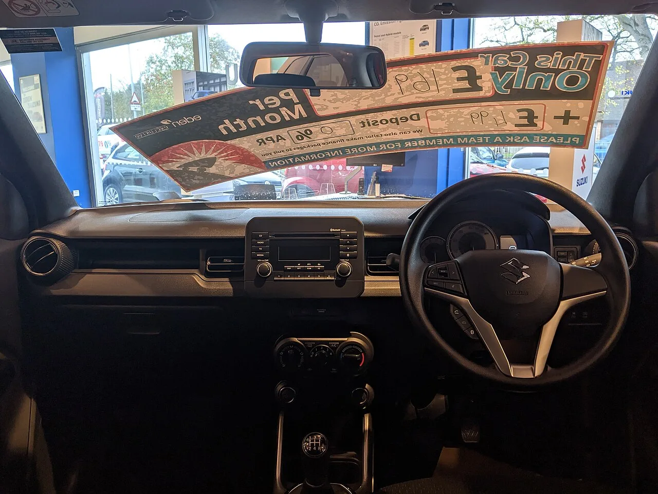 Suzuki Ignis MF, interior