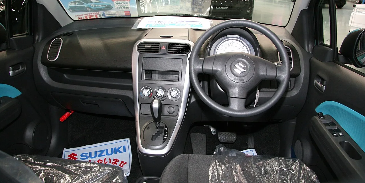 Suzuki Splash, interior