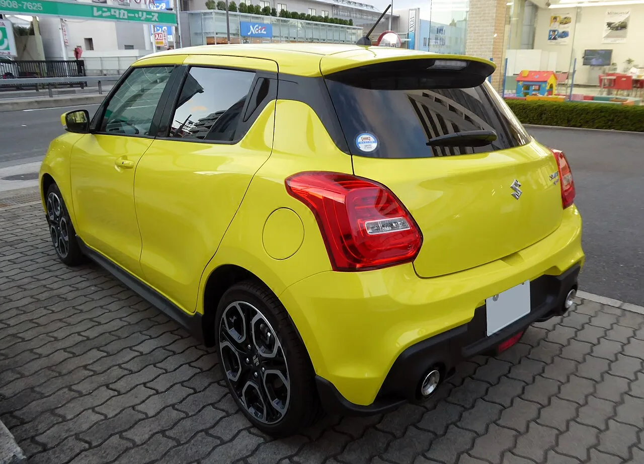 Suzuki Swift Sport ZC33S, rear