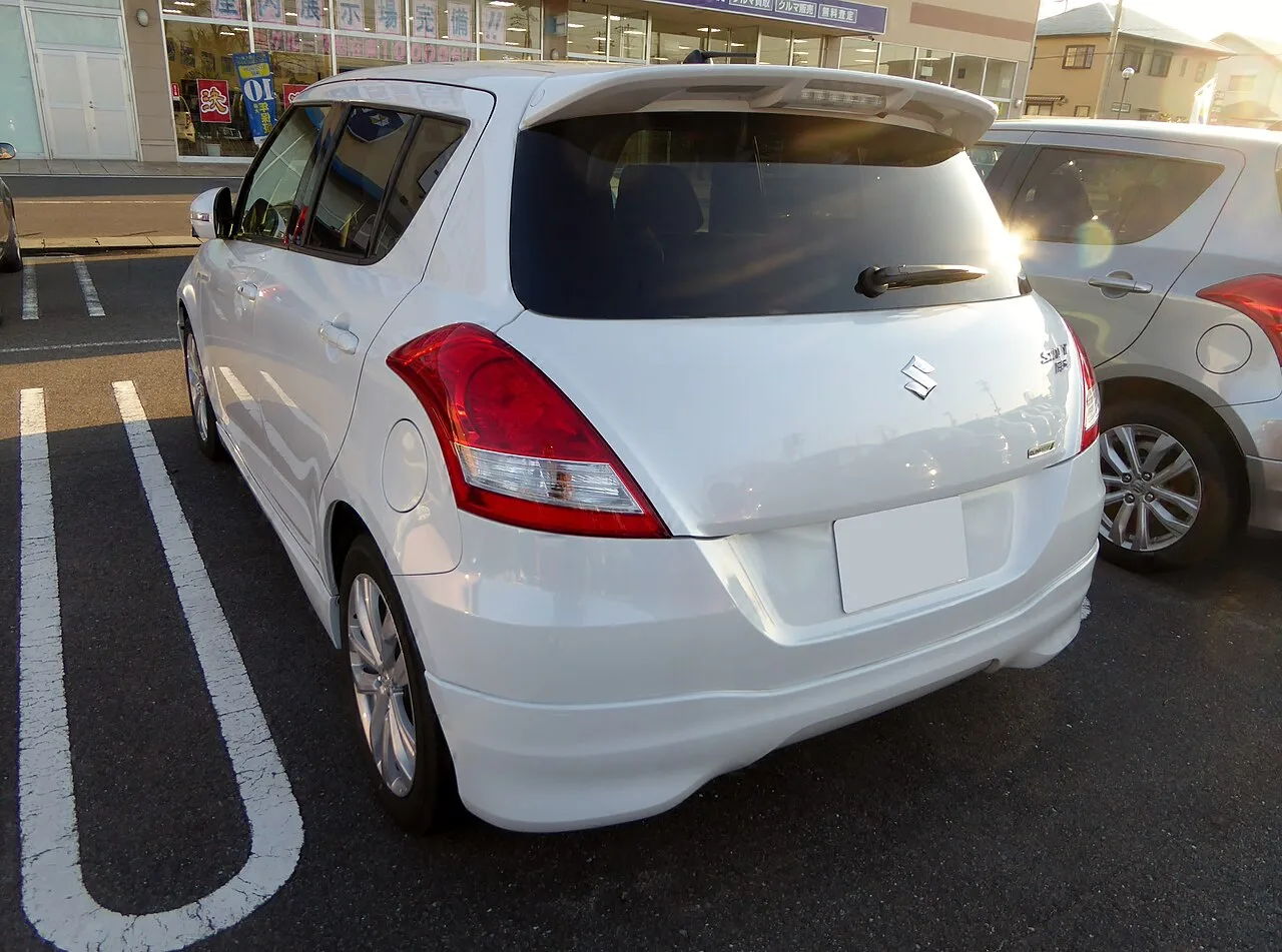 Suzuki Swift RS first generation, rear