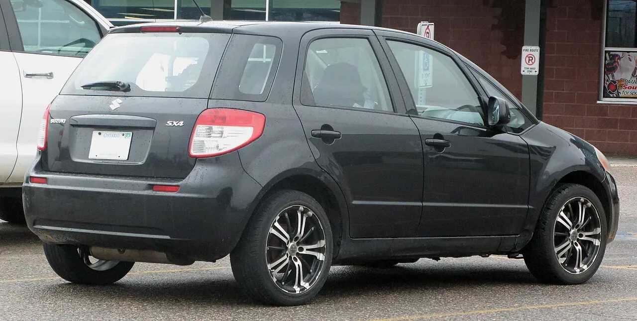 Suzuki SX4, rear