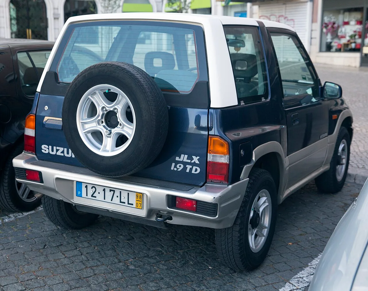 Suzuki Vitara / Escudo / Sidekick first generation ET/TA, rear