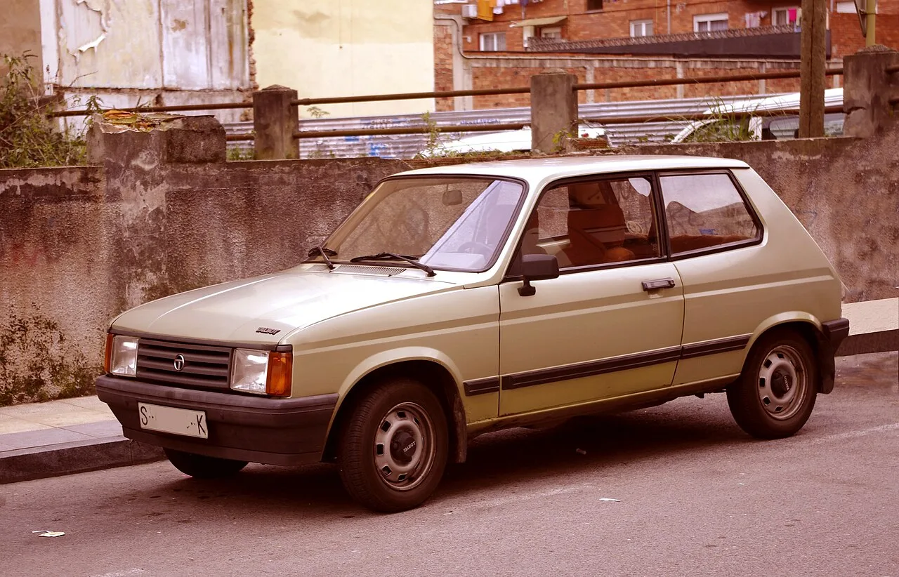 Talbot Samba Rallye Group B, rear