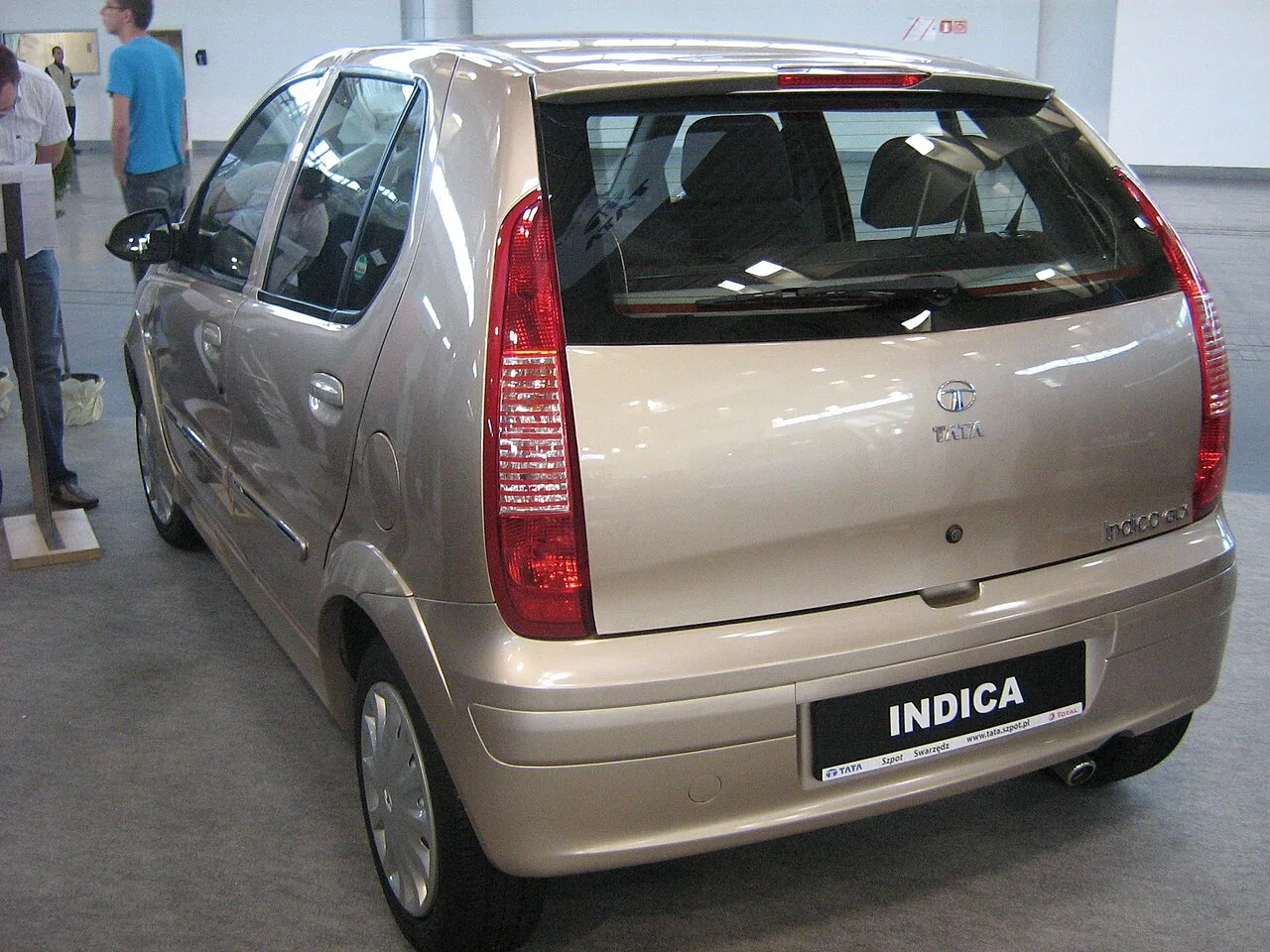 Tata Indica Vista, rear