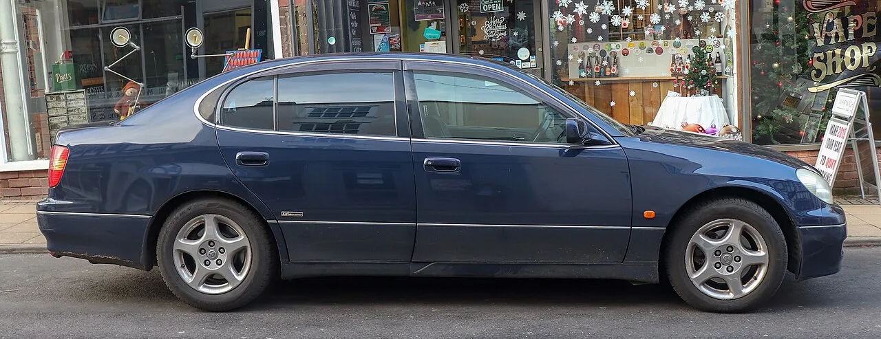 Toyota Aristo, side