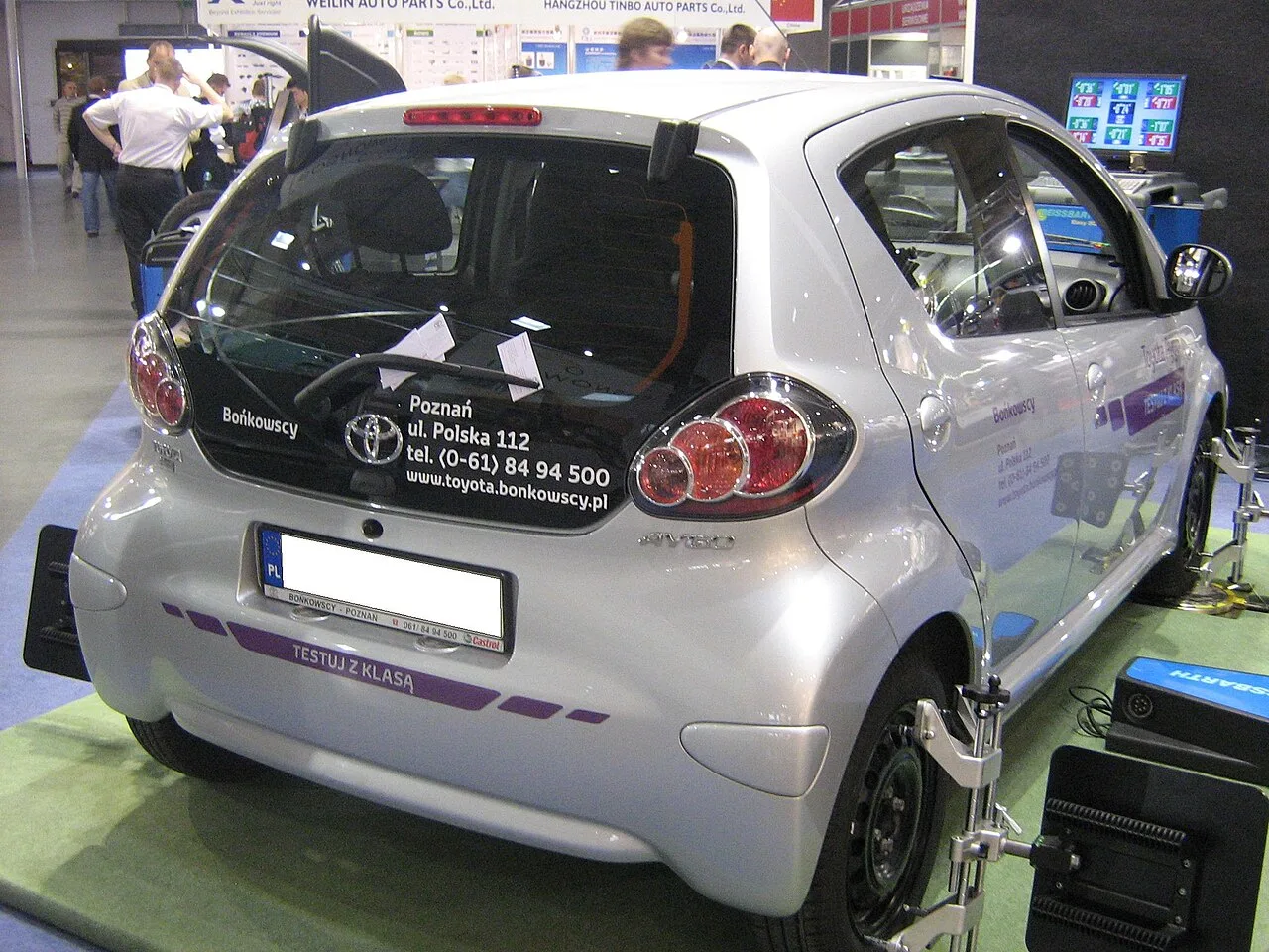 Toyota Aygo first generation AB10, rear