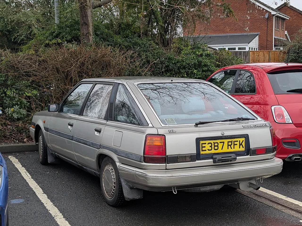 Toyota Carina A60, rear