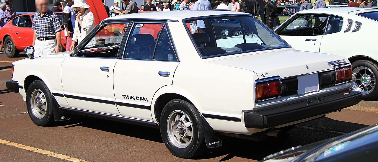 Toyota Carina A40/A50, rear