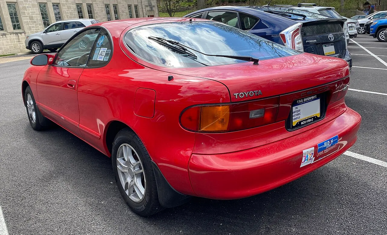 Toyota Celica, rear