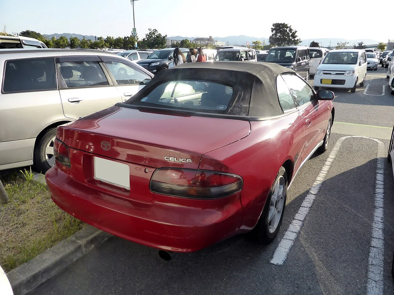 Toyota Celica, rear