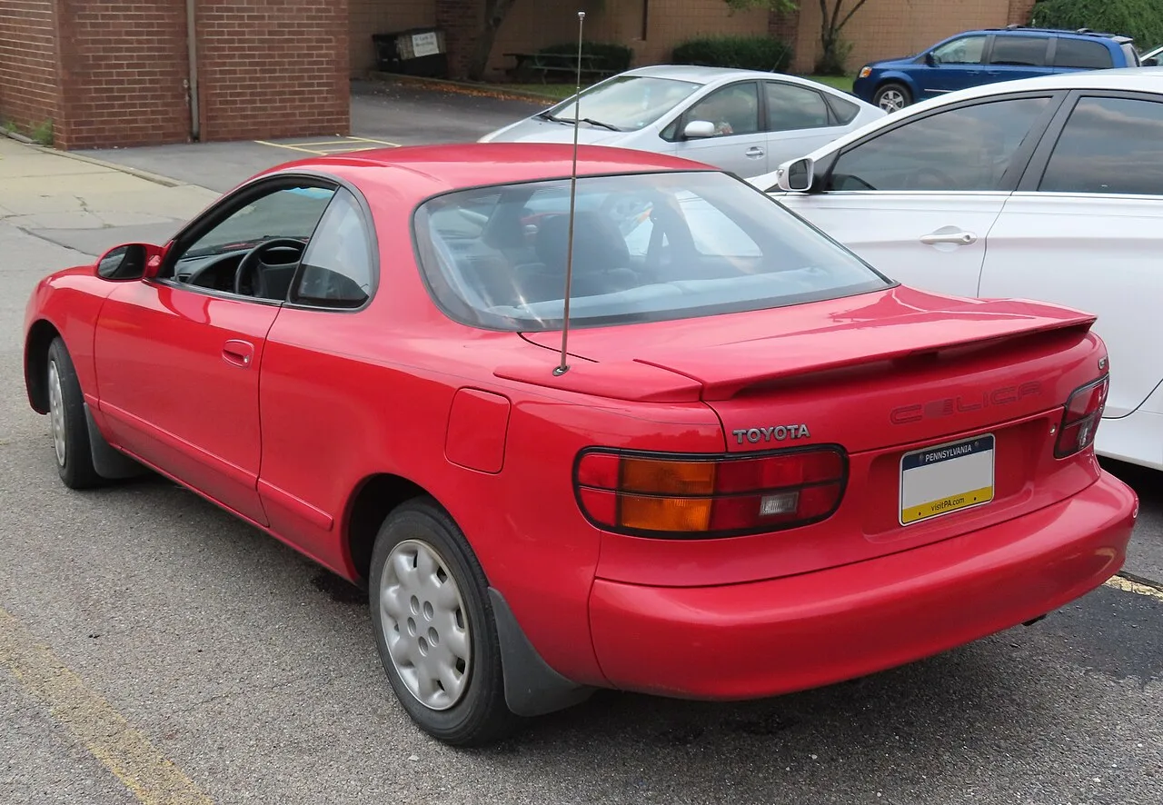 Toyota Celica, rear